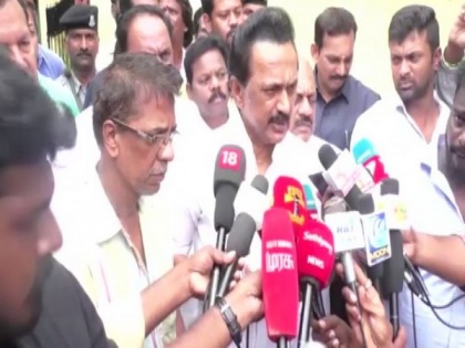 Stalin meets late Subashree's family, promises to end banner culture in TN | Stalin meets late Subashree's family, promises to end banner culture in TN