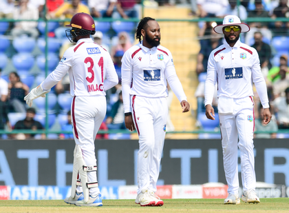 2nd Test: West Indies reach 26/1 at tea after India declare on 518/5 | 2nd Test: West Indies reach 26/1 at tea after India declare on 518/5