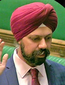 British Labour Party MP Dhesi questioned at Amritsar airport | British Labour Party MP Dhesi questioned at Amritsar airport