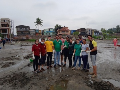 Child Help Foundation (CHF) took initiative for beach cleaning in collaboration with another NGO for Future India | Child Help Foundation (CHF) took initiative for beach cleaning in collaboration with another NGO for Future India