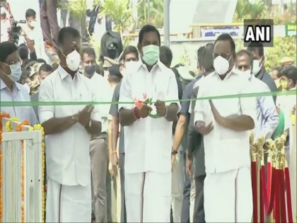 Tamil Nadu CM unveils former CM Jayalalithaa's memorial at Marina Beach | Tamil Nadu CM unveils former CM Jayalalithaa's memorial at Marina Beach