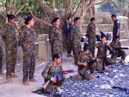 All-woman Garuda team gets training in Karnataka for anti-terror operations | All-woman Garuda team gets training in Karnataka for anti-terror operations