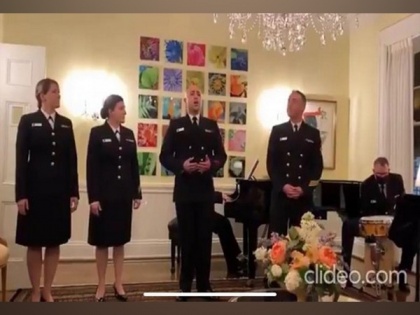 US Navy members sing popular Hindi song, Indian envoy shares video | US Navy members sing popular Hindi song, Indian envoy shares video