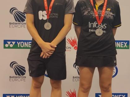 Badminton: Indian shuttlers Raksha, Taarini win silver medals in All-England Juniors | Badminton: Indian shuttlers Raksha, Taarini win silver medals in All-England Juniors Badminton: Indian shuttlers Raksha, Taarini win silver medals in All-England Juniors | Badminton: Indian shuttlers Raksha, Taarini win silver medals in All-England Juniors