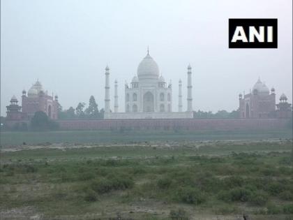 Agra: Govt opens new view point for tourists to see Taj Mahal under moonlight | Agra: Govt opens new view point for tourists to see Taj Mahal under moonlight