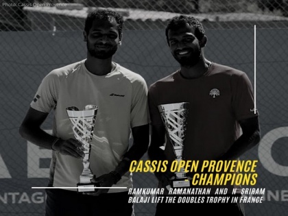 Cassis Open tennis: Ramkumar, Sriram Balaji win doubles title | Cassis Open tennis: Ramkumar, Sriram Balaji win doubles title
