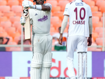 1st Test: Dhruv Jurel celebrates his maiden Test hundred with an iconic army drill | 1st Test: Dhruv Jurel celebrates his maiden Test hundred with an iconic army drill