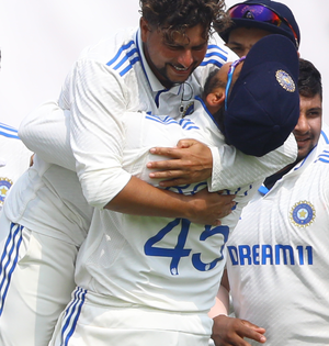 4th Test: 'Ashwin’s advice to bowl little bit quicker and mixing variations with run-up worked well', says Kuldeep | 4th Test: 'Ashwin’s advice to bowl little bit quicker and mixing variations with run-up worked well', says Kuldeep 4th Test: 'Ashwin’s advice to bowl little bit quicker and mixing variations with run-up worked well', says Kuldeep | 4th Test: 'Ashwin’s advice to bowl little bit quicker and mixing variations with run-up worked well', says Kuldeep