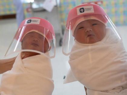 Thailand hospitals come up with mini face shields to protect newborns from coronavirus | Thailand hospitals come up with mini face shields to protect newborns from coronavirus
