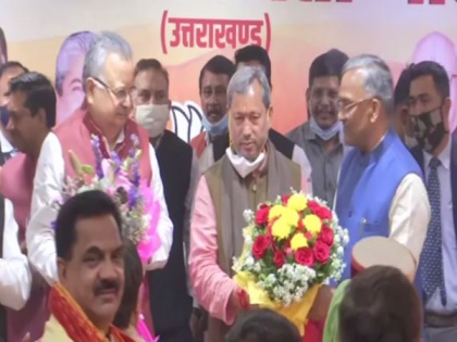 Tirath Singh Rawat elected as Uttarakhand BJP legislature party leader, to take oath as CM today | Tirath Singh Rawat elected as Uttarakhand BJP legislature party leader, to take oath as CM today