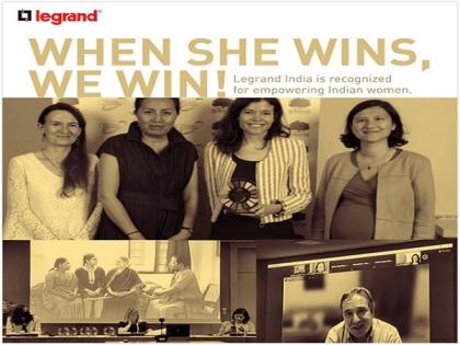 Legrand Group India receives prestigious GEEIS-SDG trophy awarded by ARBORUS | Legrand Group India receives prestigious GEEIS-SDG trophy awarded by ARBORUS