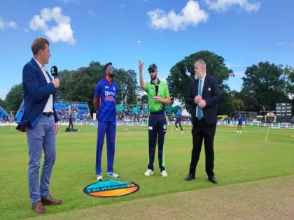 India wins toss, opts to bat first against Ireland in second T20I | India wins toss, opts to bat first against Ireland in second T20I