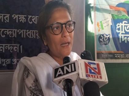 TMC workers are facing intense violence in Tripura, alleges Sushmita Dev | TMC workers are facing intense violence in Tripura, alleges Sushmita Dev