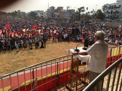 CPI-M holds rally in Tripura, calls for resistance against BJP | CPI-M holds rally in Tripura, calls for resistance against BJP