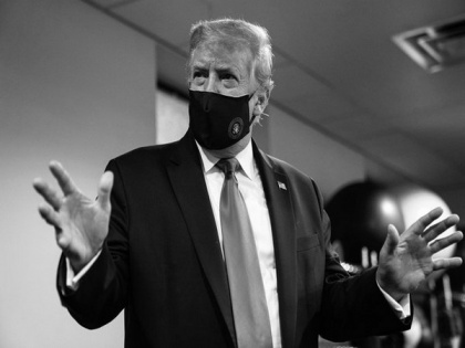 Trump tweets image of himself wearing mask and calls it 'patriotic' | Trump tweets image of himself wearing mask and calls it 'patriotic'