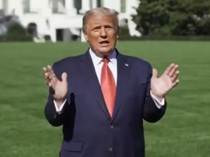 Twitter abuzz after people speculate Trump using green screen in video address | Twitter abuzz after people speculate Trump using green screen in video address