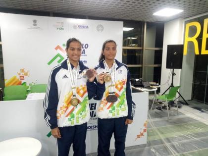 Mumbai University's twins bag four medals in Khelo India University Games | Mumbai University's twins bag four medals in Khelo India University Games Mumbai University's twins bag four medals in Khelo India University Games | Mumbai University's twins bag four medals in Khelo India University Games
