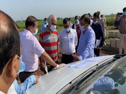 ACS Avnish Awasthi inspects proposed land for Film City in UP | ACS Avnish Awasthi inspects proposed land for Film City in UP