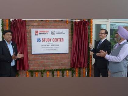 US Embassy North India Director Michael Rosenthal inaugurates US Study Center at Chandigarh University | US Embassy North India Director Michael Rosenthal inaugurates US Study Center at Chandigarh University