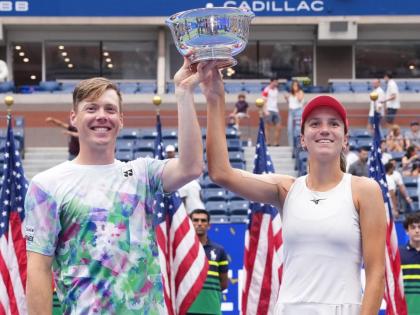 US Open: Anna Danilina and Harri Heliovaara win mixed doubles title | US Open: Anna Danilina and Harri Heliovaara win mixed doubles title