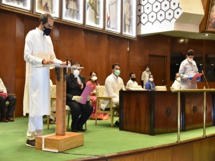 Uddhav Thackeray takes oath as Member of Legislative Council | Uddhav Thackeray takes oath as Member of Legislative Council