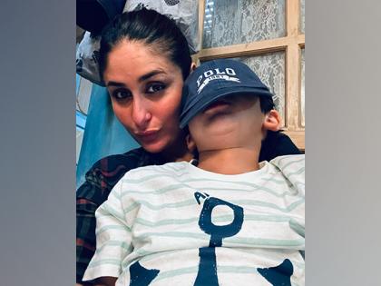 Kareena Kapoor drops a cute glimpse of Taimur, says 'No pictures Amma' | Kareena Kapoor drops a cute glimpse of Taimur, says 'No pictures Amma'