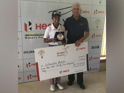 Hitaashee Bakshi wins sixth leg of WPGT with stunning 12-under total | Hitaashee Bakshi wins sixth leg of WPGT with stunning 12-under total