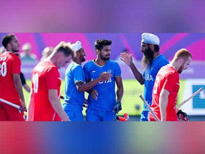 India concede late goals as England force 4-4 draw in CWG men's hockey | India concede late goals as England force 4-4 draw in CWG men's hockey