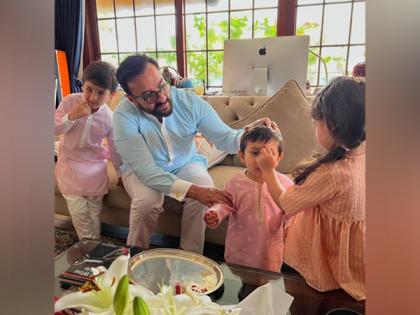 Raksha Bandhan 2022: Taimur and Jehangir Ali Khan celebrate Raksha Bandhan with cousin Inaaya | Raksha Bandhan 2022: Taimur and Jehangir Ali Khan celebrate Raksha Bandhan with cousin Inaaya