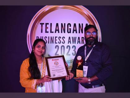 BBG Foundation Earns Prestigious Recognition as Winner of Telangana Business Awards for Outstanding Girl Child Empowerment Program | BBG Foundation Earns Prestigious Recognition as Winner of Telangana Business Awards for Outstanding Girl Child Empowerment Program