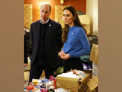 Prince William, Kate Middleton show support for Ukraine in blue attires | Prince William, Kate Middleton show support for Ukraine in blue attires