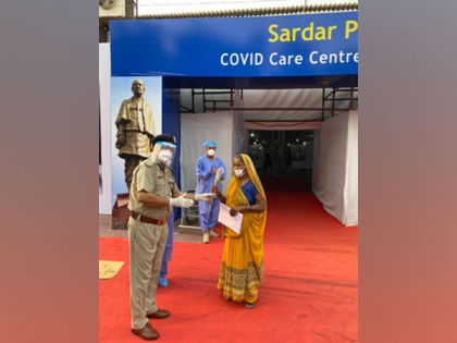 Three cured patient discharged from Sardar Patel COVID Care Centre and Hospital | Three cured patient discharged from Sardar Patel COVID Care Centre and Hospital