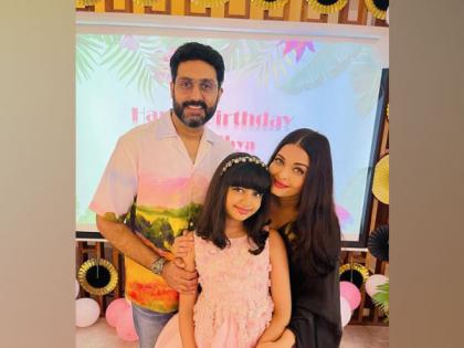 Abhishek Bachchan, Aishwarya Rai share pictures from daughter Aaradhya's birthday party with adorable notes | Abhishek Bachchan, Aishwarya Rai share pictures from daughter Aaradhya's birthday party with adorable notes