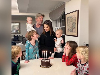 Hilaria Baldwin celebrates 38th birthday with husband Alec and their kids | Hilaria Baldwin celebrates 38th birthday with husband Alec and their kids