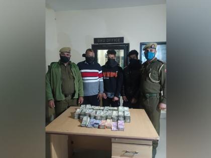 Jammu Police arrests 3 associates of terror operatives, recovers Rs 43 lakh cash | Jammu Police arrests 3 associates of terror operatives, recovers Rs 43 lakh cash