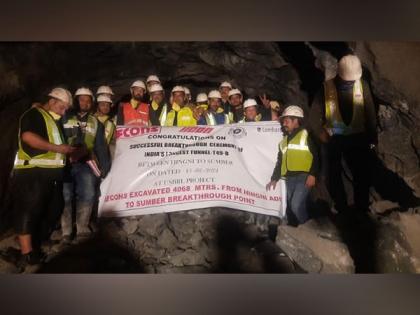 Afcons creates milestone in J&K by excavating 7.32 km of 12.75 km-long tunnel; connects country's longest rail tunnel under extreme conditions | Afcons creates milestone in J&K by excavating 7.32 km of 12.75 km-long tunnel; connects country's longest rail tunnel under extreme conditions
