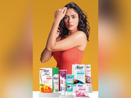 World's leading hair removal brand Nair signs on Bollywood Actress Mrunal Thakur as brand ambassador | World's leading hair removal brand Nair signs on Bollywood Actress Mrunal Thakur as brand ambassador