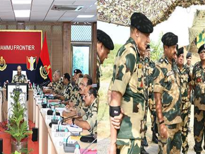 DG BSF reviews border security scenario in Jammu | DG BSF reviews border security scenario in Jammu DG BSF reviews border security scenario in Jammu | DG BSF reviews border security scenario in Jammu