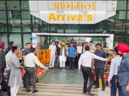Bhagwant Mann, Arvind Kejriwal reach Udaipur for Ragneeti wedding | Bhagwant Mann, Arvind Kejriwal reach Udaipur for Ragneeti wedding