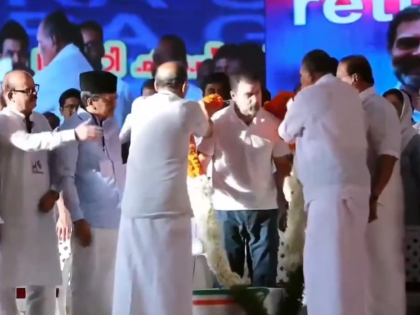 Rahul Gandhi gets rousing welcome on his first visit to Wayanad after being reinstated | Rahul Gandhi gets rousing welcome on his first visit to Wayanad after being reinstated Rahul Gandhi gets rousing welcome on his first visit to Wayanad after being reinstated | Rahul Gandhi gets rousing welcome on his first visit to Wayanad after being reinstated
