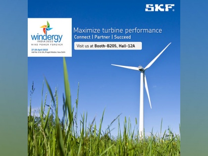 SKF India Showcases Innovative Solutions for Wind Energy Segment at Windergy'22 | SKF India Showcases Innovative Solutions for Wind Energy Segment at Windergy'22