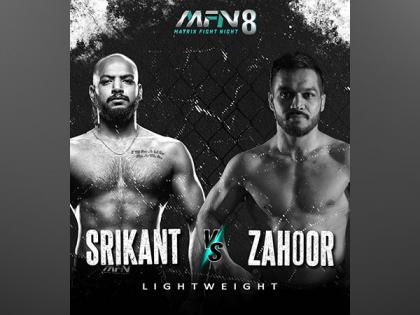 Matrix Fight Night 8: Not worried about opponent, says MMA fighter Srikanth Sekhar | Matrix Fight Night 8: Not worried about opponent, says MMA fighter Srikanth Sekhar