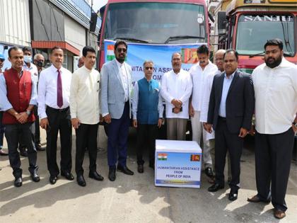 Another humanitarian consignment from India reaches Sri Lanka | Another humanitarian consignment from India reaches Sri Lanka