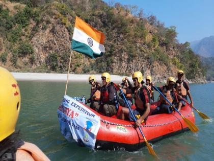 ITBP's river rafting, cycling expedition 'Shaurya' reaches U'khand's Srinagar city | ITBP's river rafting, cycling expedition 'Shaurya' reaches U'khand's Srinagar city ITBP's river rafting, cycling expedition 'Shaurya' reaches U'khand's Srinagar city | ITBP's river rafting, cycling expedition 'Shaurya' reaches U'khand's Srinagar city