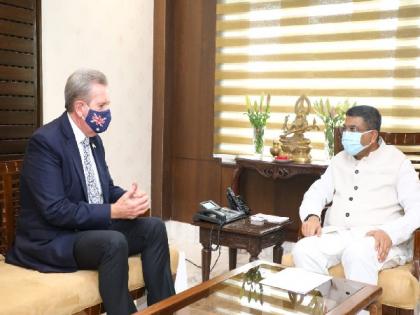 Union Minister Dharmendra Pradhan meets Australian High Commissioner to India, discusses cooperation in education sector | Union Minister Dharmendra Pradhan meets Australian High Commissioner to India, discusses cooperation in education sector