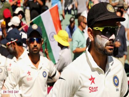 On this day in 2014: Kohli led India first time in Test match | On this day in 2014: Kohli led India first time in Test match