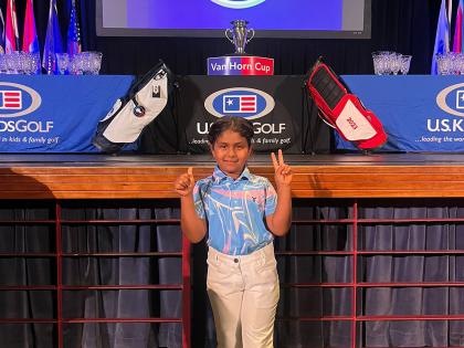 Golf: Vedika leaps into T-4 at US Kids World Champs, four Indians finish in Top-6 | Golf: Vedika leaps into T-4 at US Kids World Champs, four Indians finish in Top-6