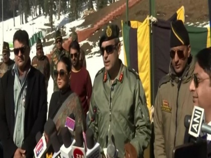 Army lays foundation of nation's tallest national flag in J-K's Gulmarg | Army lays foundation of nation's tallest national flag in J-K's Gulmarg
