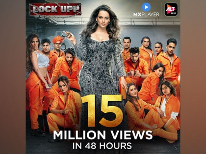 Kangana Ranaut's Lock Upp garners an astounding 15 MN views in 48 hours of launch | Kangana Ranaut's Lock Upp garners an astounding 15 MN views in 48 hours of launch