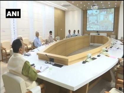 COVID-19: Gujarat CM holds Cabinet meet via video conferencing | COVID-19: Gujarat CM holds Cabinet meet via video conferencing